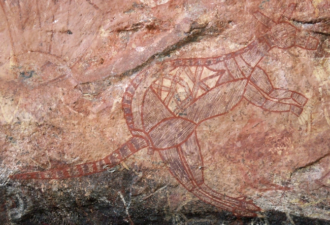 Kakadu NP, Ubirr Rock rotsschildering