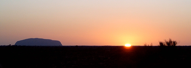 Uluru zonsopgang