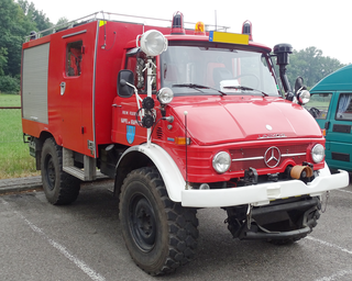 Unimog U 416 brandweerauto
